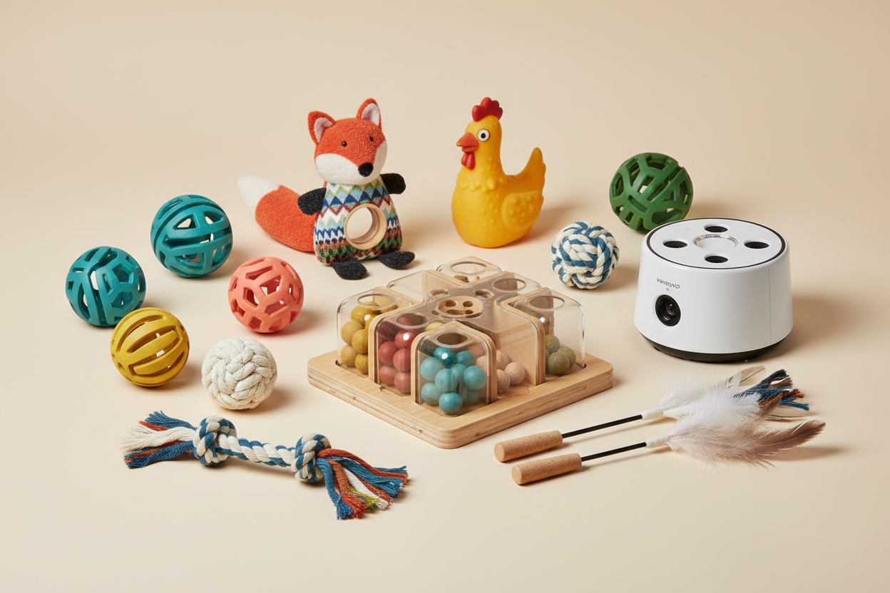Pet toys collection